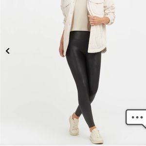 Spanx faux leather pants